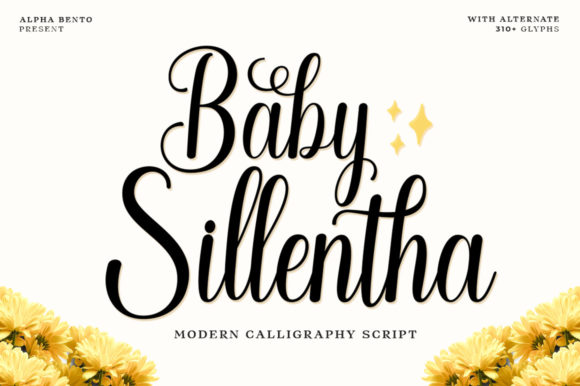 Baby Sillentha Script: A Timeless Handwritten Font for Modern Design