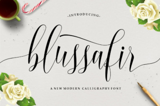 Blussafir Script: A Modern Calligraphy Style for Contemporary Design