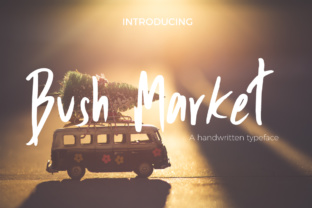 Bush Market Script: A Handwritten Typeface with Character