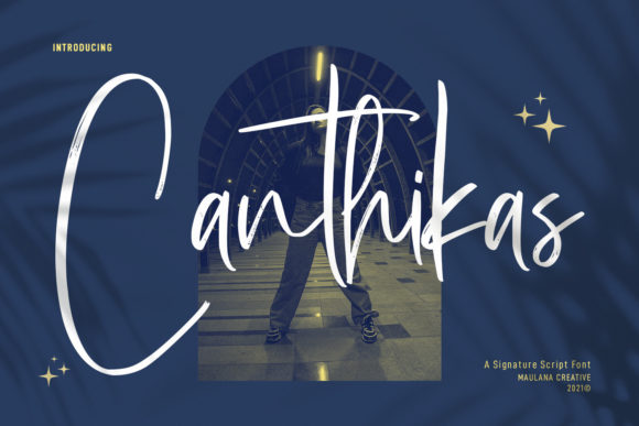 Canthikas Script: A Luxurious Touch for Your Design Projects