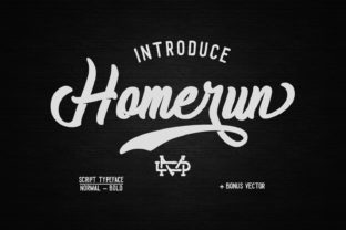 Homerun Script: A Timeless Font for Modern Creativity