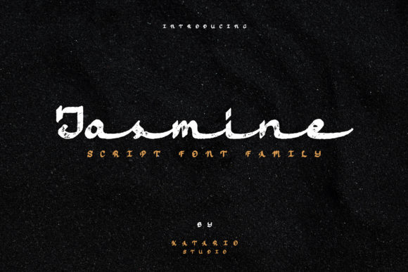 Jasmine Script: A Unique Monoline Font with Arabic Flair