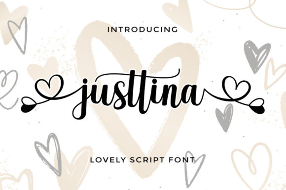 Justtina Script: A Romantic Font for Creative Expression