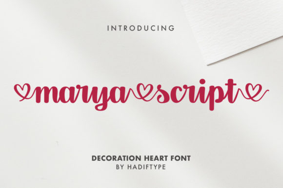 Marya Script: Elevating Design with Romantic Calligraphy for Strategic Impact