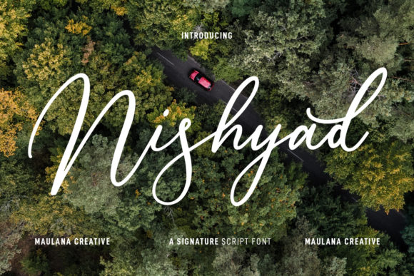 Nishyad Script: A Beautiful Font for Personal and Professional Expression