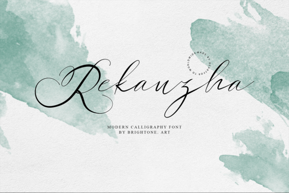 Rakanzha Script: A Natural and Calligraphic Font for Creative Projects