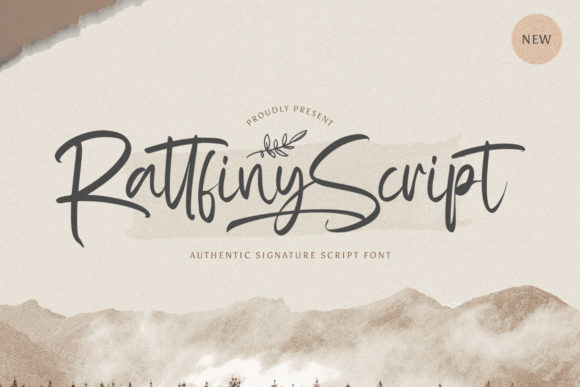 Rattfiny Script: A Font That Elevates Design with Grace