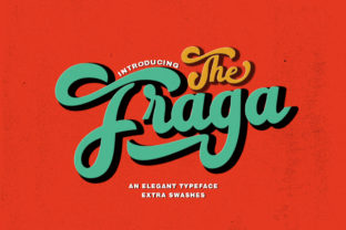 The Fraga Script: A Vintage-Inspired Font for Timeless Design